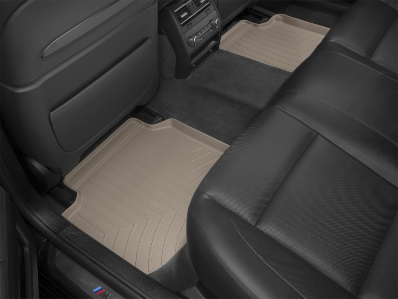BMW 7 Series FloorLiner - Rear - WeatherTech - DigitalFit - Tan - `13-`27