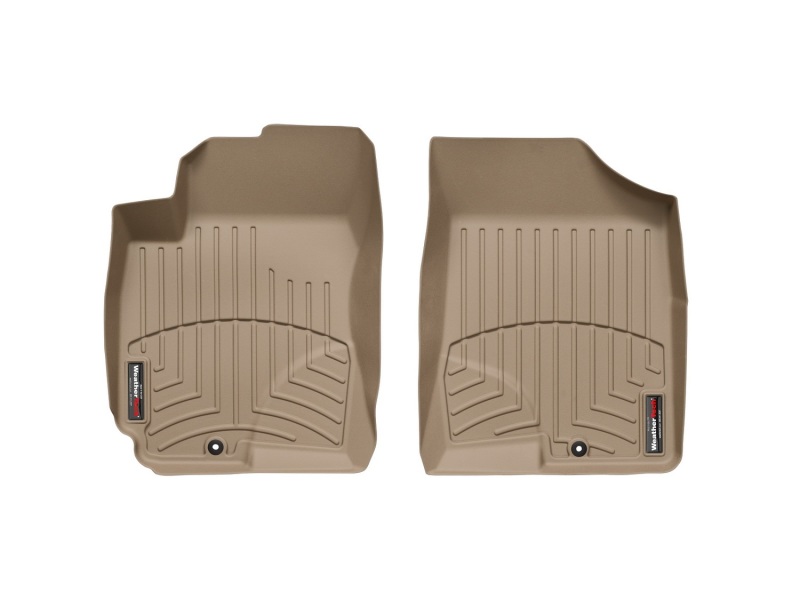 Hyundai Elantra FloorLiner - Front - WeatherTech - DigitalFit - Tan - `07-`10