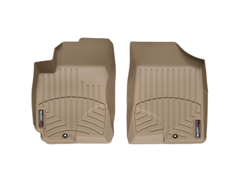 Hyundai Elantra FloorLiner - Front - WeatherTech - DigitalFit - Tan - `07-`10
