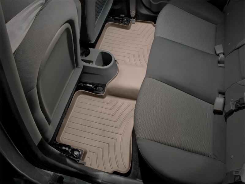 Hyundai Accent FloorLiner - Rear - WeatherTech - DigitalFit - Tan - `05-`11