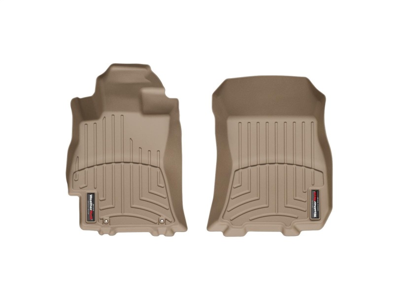 Subaru Legacy FloorLiner - Front - WeatherTech - DigitalFit - Tan - `10-`27