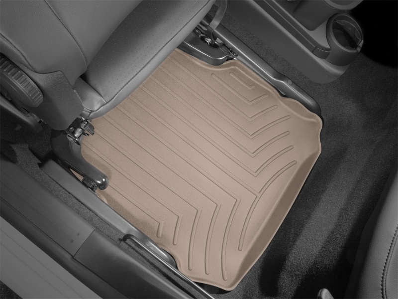 Volkswagen Beetle FloorLiner - Rear - WeatherTech - DigitalFit - Tan - `98-`11