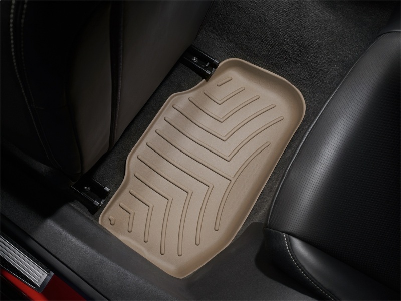 Chevrolet Camaro FloorLiner - Rear - WeatherTech - DigitalFit - Tan - `10-`27