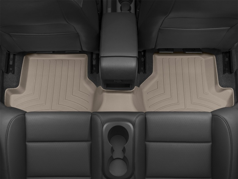 Volkswagen EOS Rear FloorLiner - WeatherTech - DigitalFit - Tan - `07-`13