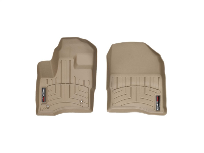 Ford Taurus FloorLiner - Front - WeatherTech - DigitalFit - Tan - `10-`27