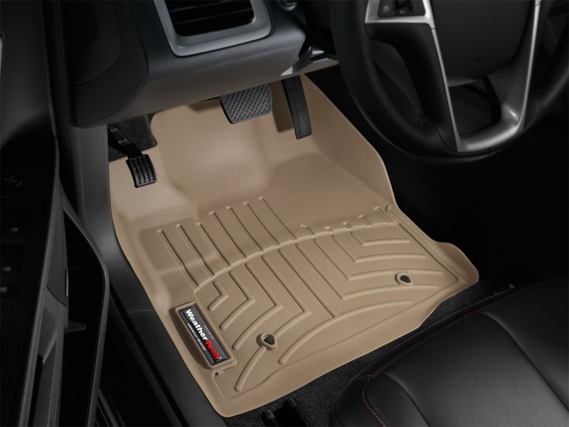 Chevrolet Equinox FloorLiner - Front - WeatherTech - DigitalFit - Tan - `10-`27