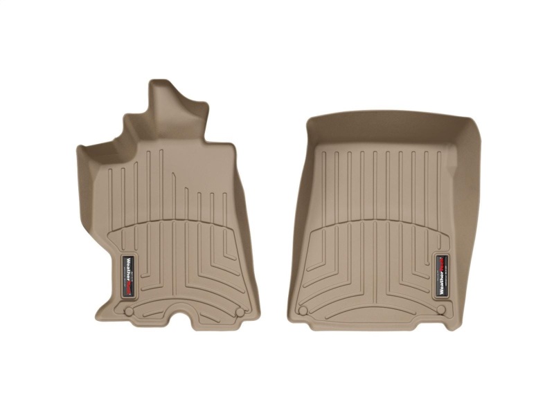 Ferrari California FloorLiner - Front - WeatherTech - DigitalFit - Tan - `10-`27