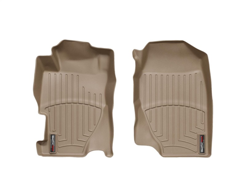Honda Civic FloorLiner - Front - WeatherTech - DigitalFit - Tan - `01-`05