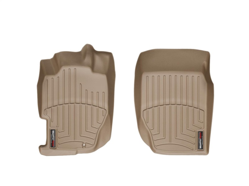 Honda Accord FloorLiner - Front - WeatherTech - DigitalFit - Tan - `98-`02
