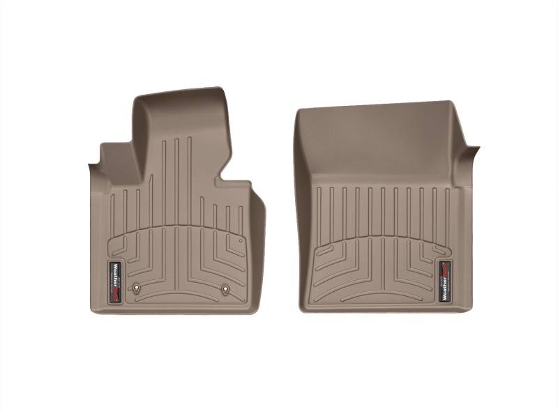 Land Rover Range Rover Floor Liners - Front - WeatherTech - DigitalFit - Tan - `10-`27