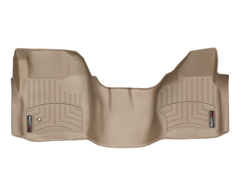 Ford SuperDuty FloorLiner - Front - WeatherTech - DigitalFit - Tan - `08-`10