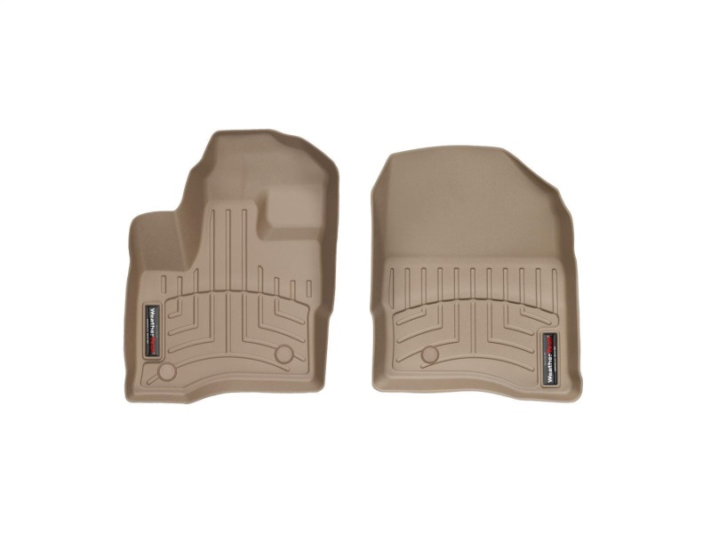 Ford Taurus FloorLiner - Front - WeatherTech - DigitalFit - Tan - `10-`27