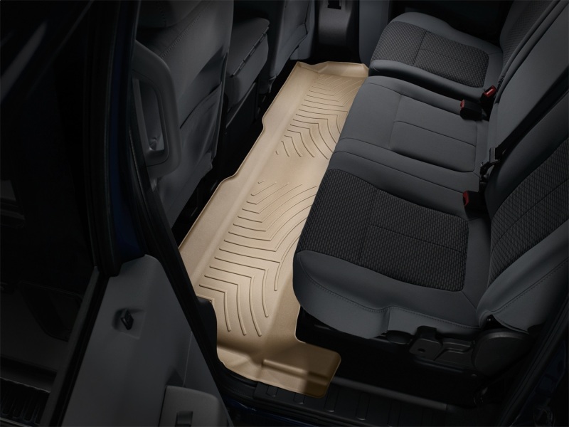 Ford F350 FloorLiner - Rear - WeatherTech - DigitalFit - Tan - `11-`27