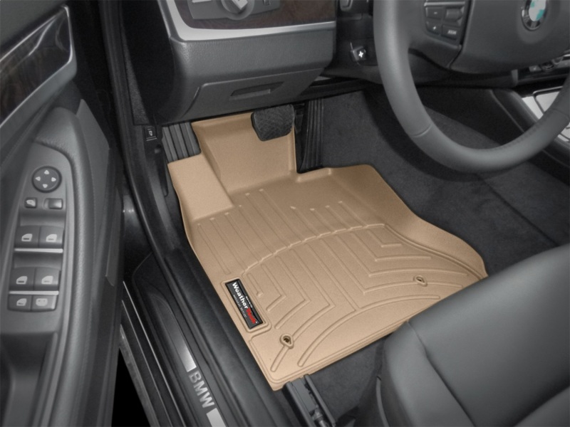 BMW 5 Series FloorLiner - Front - WeatherTech - DigitalFit - Tan - `11-`27