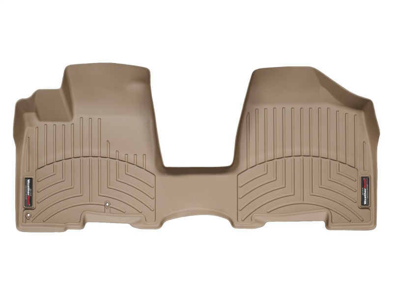 Toyota Sienna FloorLiner - Front - WeatherTech - DigitalFit - Tan - `05-`10