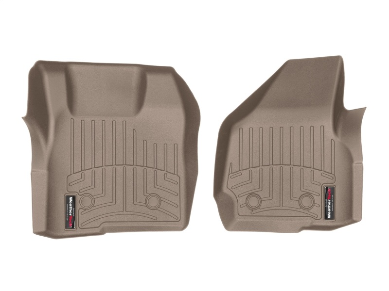 Ford F450 FloorLiner - Front - WeatherTech - DigitalFit - Tan - `11-`27