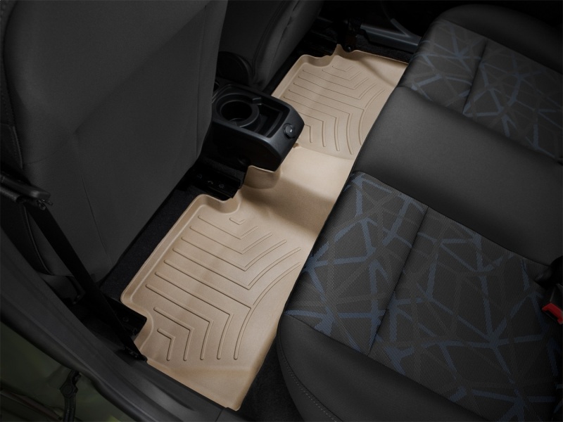 Ford Fiesta FloorLiner - Rear - WeatherTech - DigitalFit - Tan - `11-`27