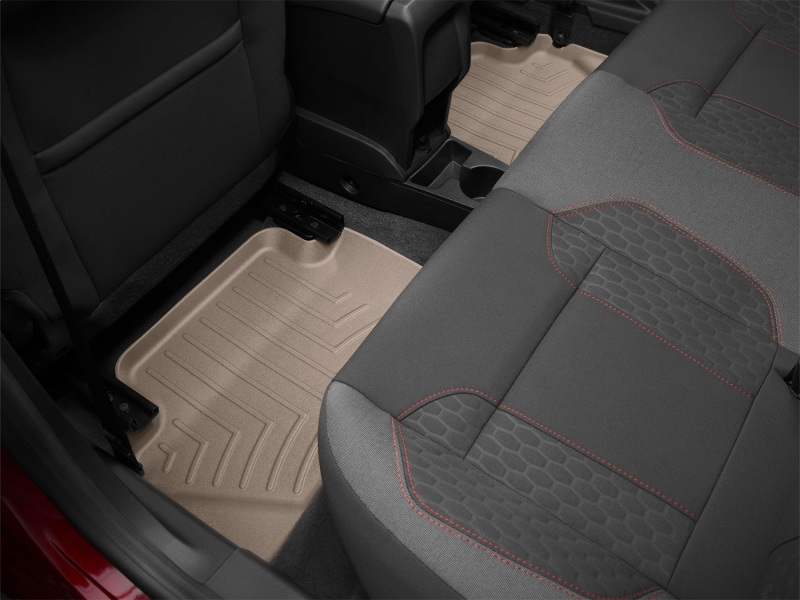 Ford Fiesta Floor Mat - Rear - WeatherTech - DigitalFit - Tan - `14-`27