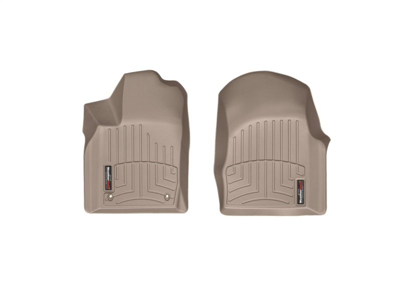Dodge Durango FloorLiner - Front - WeatherTech - DigitalFit - Tan - `11-`27
