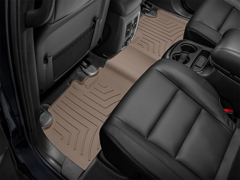 Dodge Durango Floor Mat Set - Rear - WeatherTech - FloorLiner HP - Tan - `16-`27