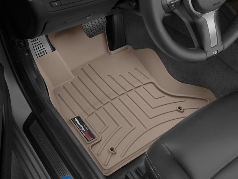 BMW 5 Series FloorLiner - Front - WeatherTech - DigitalFit - Tan - `11-`27