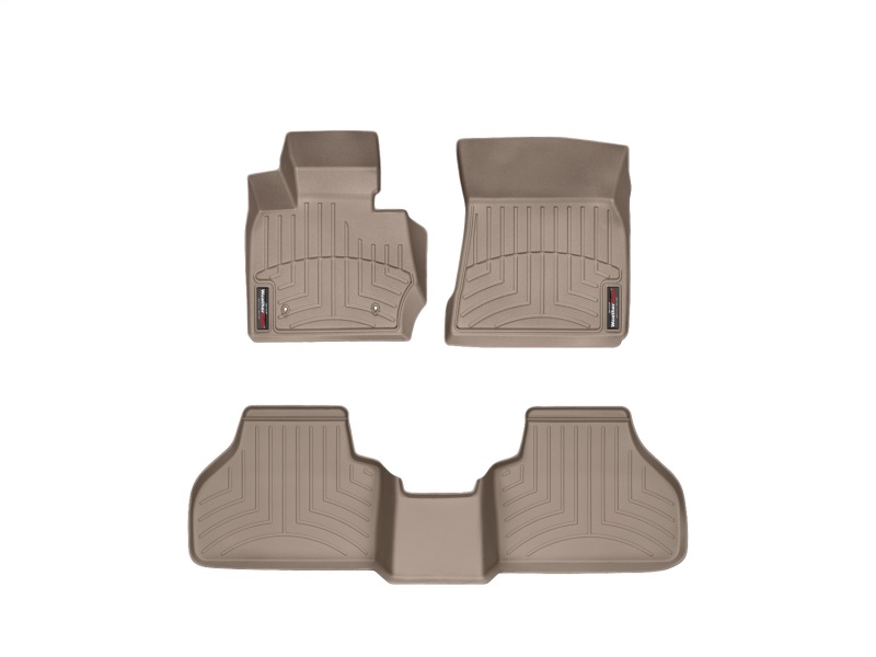 BMW X3 FloorLiner - Front - WeatherTech - DigitalFit - Tan - `11-`27