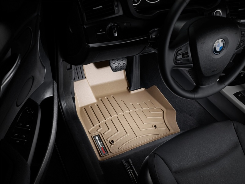 BMW X3 FloorLiner - Front - WeatherTech - DigitalFit - Tan - `11-`27