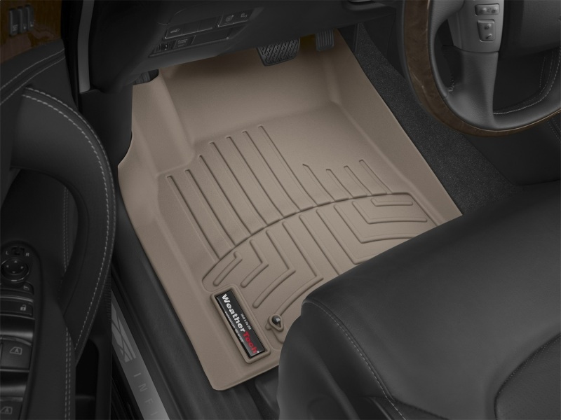 Infiniti QX56 Floor Liner - Front - WeatherTech - DigitalFit - Tan - `11-`13