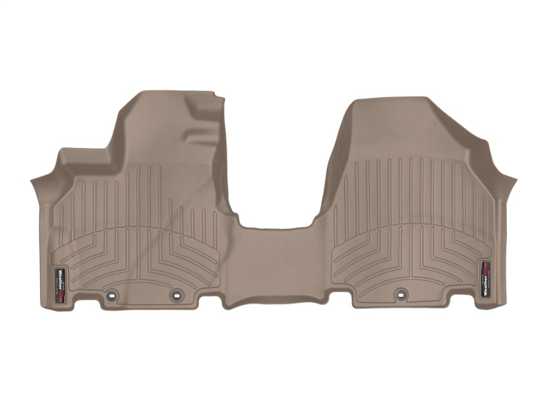 Honda Odyssey Floor Mats - Front - WeatherTech - FloorLiner DigitalFit - Tan - `11-`27