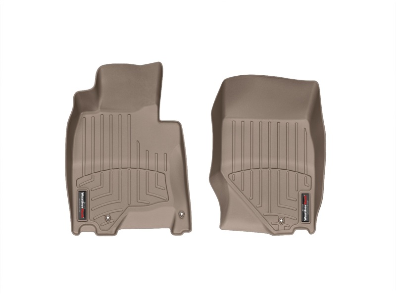 Infiniti G FloorLiner - Front - WeatherTech - DigitalFit - Tan - `09-`13