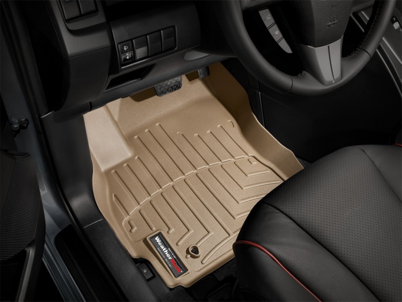 Mazda Mazda5 FloorLiner - Front - WeatherTech - DigitalFit - Tan - `12-`27