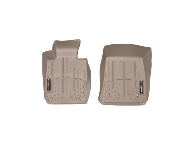 BMW X1 FloorLiner - Front - WeatherTech - DigitalFit - Tan - `13-`27