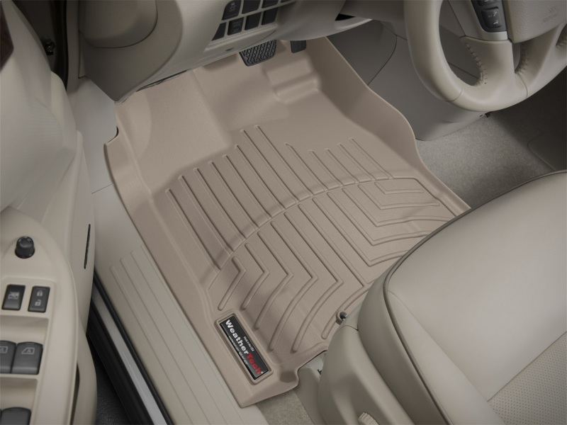 Nissan Quest FloorLiner - Front - WeatherTech - DigitalFit - Tan - `11-`27