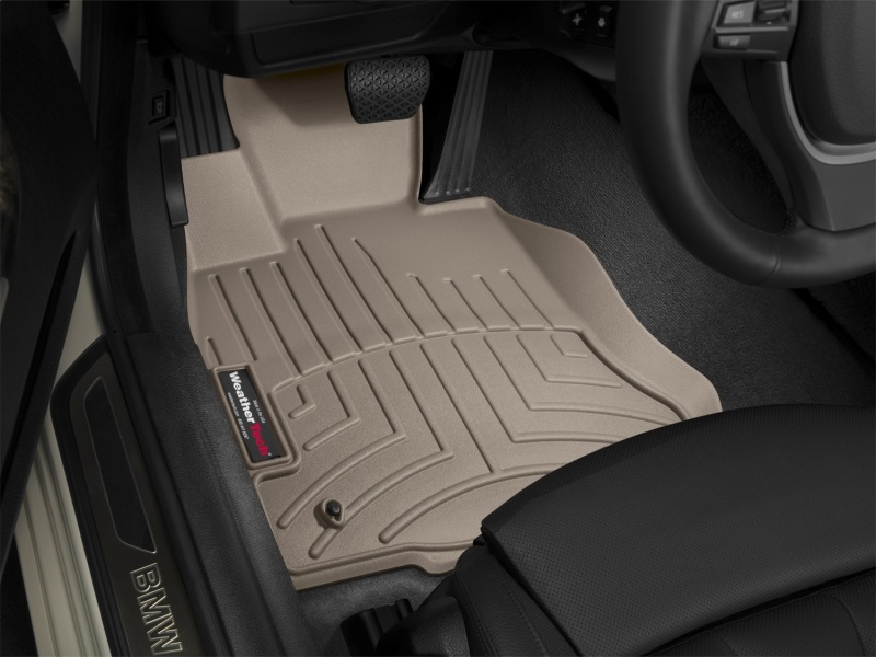 BMW 6 Series FloorLiner - Front - WeatherTech - DigitalFit - Tan - `12-`27