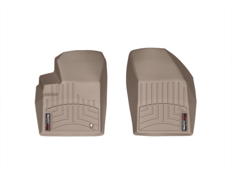 Chrysler 200 Floor Mats - Front - WeatherTech - DigitalFit - Tan - 2011