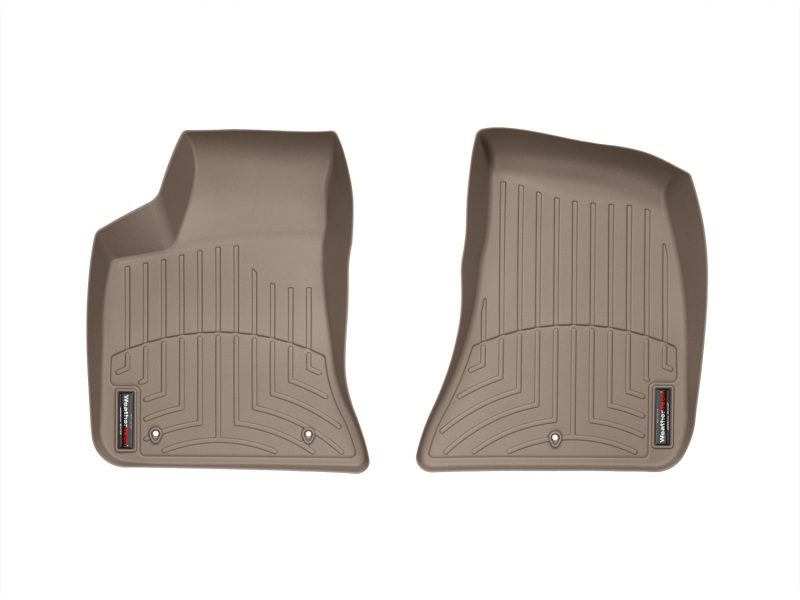 Dodge Charger FloorLiner - Front - WeatherTech - DigitalFit - Tan - `11-`27