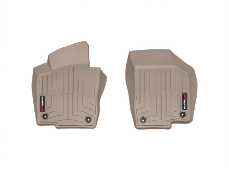 Volkswagen Passat FloorLiner - Front - WeatherTech - DigitalFit - Tan - `12-`27
