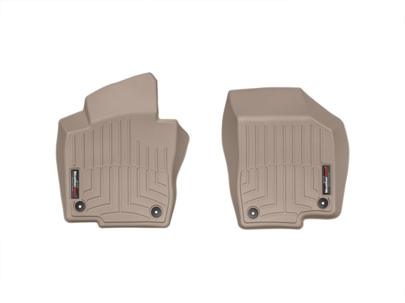 Volkswagen Passat FloorLiner - Front - WeatherTech - DigitalFit - Tan - `12-`27