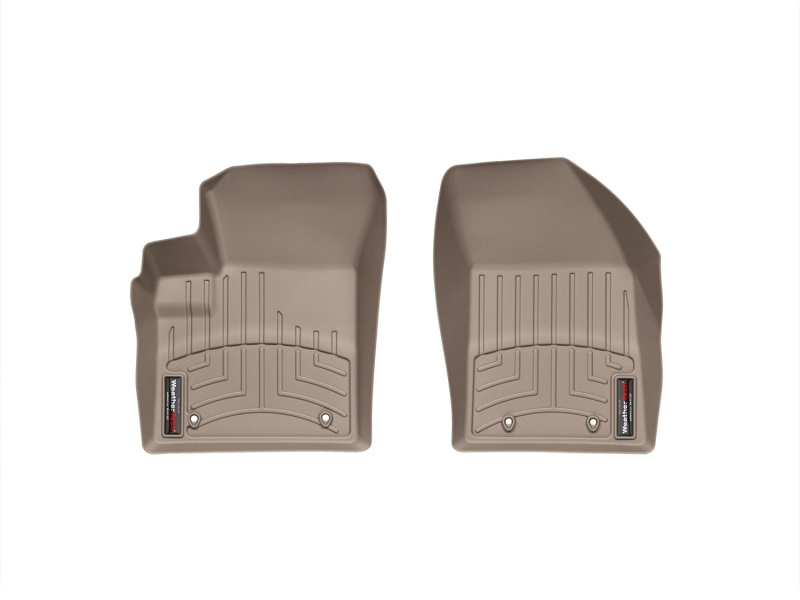 Dodge Avenger FloorLiner - Front - WeatherTech - DigitalFit - Tan - `12-`27