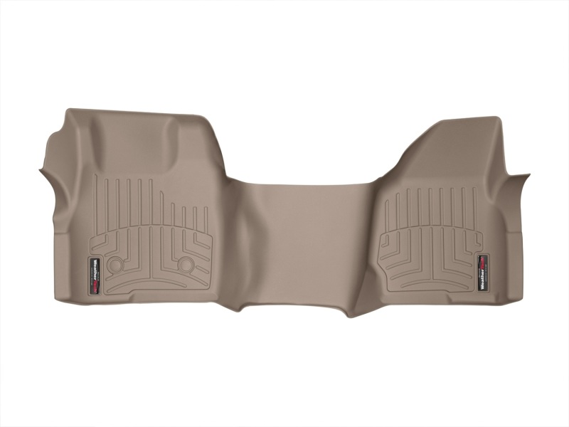 Ford F250 FloorLiner - Front - WeatherTech - DigitalFit - Tan - `11-`27