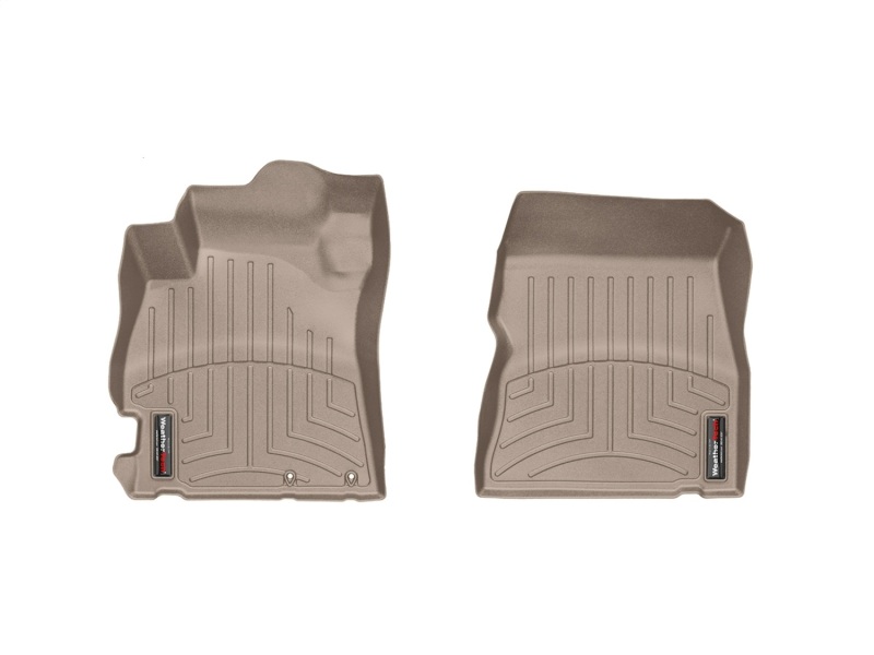 Nissan Versa FloorLiner - Front - WeatherTech - DigitalFit - Tan - `12-`27