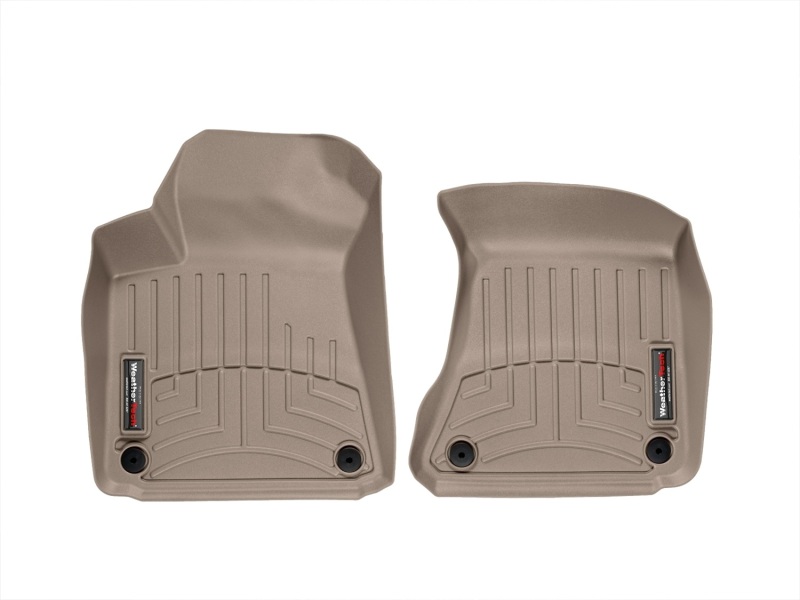Audi A8 FloorLiner - Front - WeatherTech - DigitalFit - Tan - `11-`27