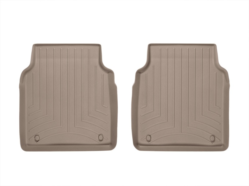 Audi A8 FloorLiner - Rear - WeatherTech - DigitalFit - Tan - `11-`27