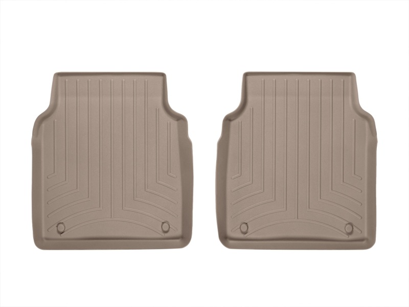 Audi A8 FloorLiner - Rear - WeatherTech - DigitalFit - Tan - `11-`27