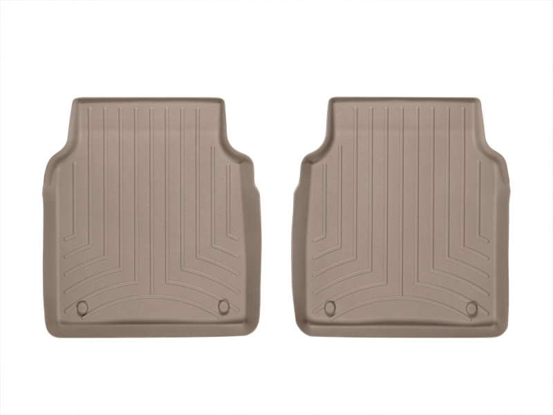 Audi A8 FloorLiner - Rear - WeatherTech - DigitalFit - Tan - `11-`27