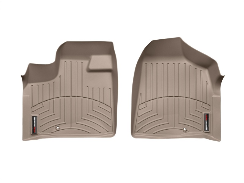Chrysler Town & Country FloorLiner - Front - WeatherTech - DigitalFit - Tan - `11-`27