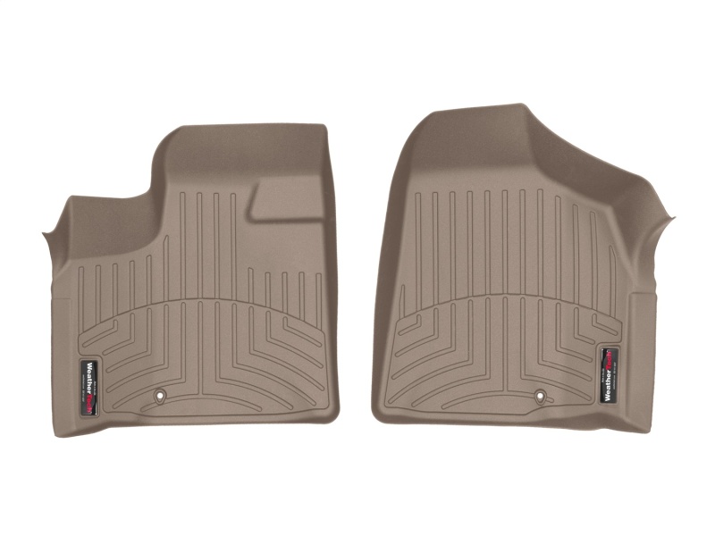 Chrysler Town & Country FloorLiner - Front - WeatherTech - DigitalFit - Tan - `11-`27