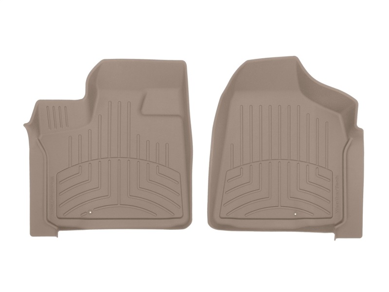 Chrysler Town & Country Floor Mats - Front - WeatherTech - FloorLiner HP - Tan - `12-`27