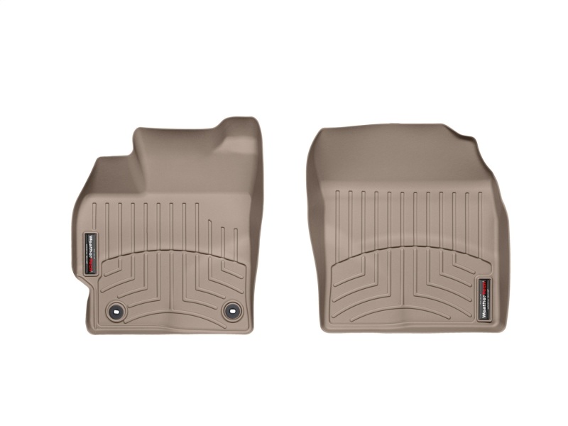 Toyota Prius V FloorLiner - Front - WeatherTech - DigitalFit - Tan - `12-`27