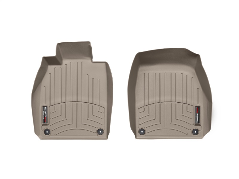 Porsche 911 FloorLiner - Front - WeatherTech - DigitalFit - Tan - `12-`27
